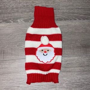 🆕 Dog Santa Sweater - Christmas Outfit for Pets
